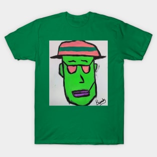 Green Lizard Man T-Shirt